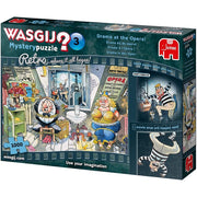 Jumbo 19168 Wasgij Mystery Puzzle Drama at the Opera 1000pc Jigsaw Puzzle