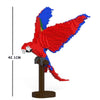 Jekca ST19MA02 Scarlet Macaw 02S