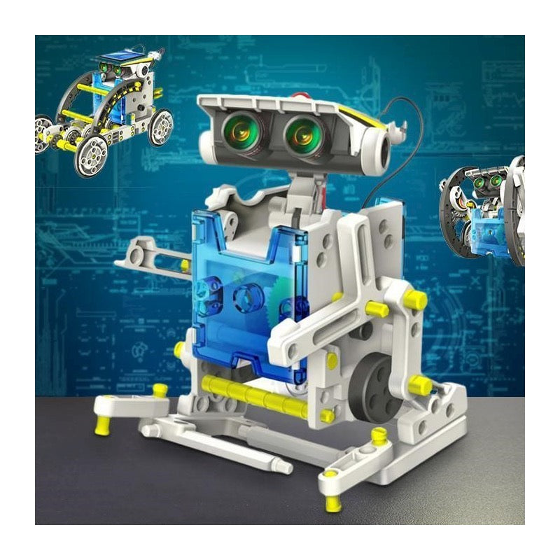 Johnco FS615 14 in 1 Educational Solar Robot – Metro Hobbies
