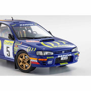 Kyosho KSD08962B 1/18 Subaru Impreza 1995 Monte-Carlo No.5