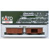 Kato 01-808 HO Wamu 8000 Japanese Boxcar 2 Car Pack