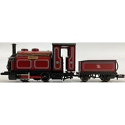Kato/Peco 051-201B OO9 Small England Prince Red 0-4-0