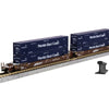 Kato 106-6181 N MAXI-IV BNSF No.254007 3pc Set with FEC Containers
