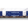 Kato 106-6181 N MAXI-IV BNSF No.254007 3pc Set with FEC Containers