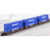 Kato 106-6182 N MAXI-IV BNSF No.254353 3pc Set with CL Containers