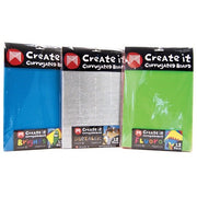 Micador Create It Corrugated Board Fluoro 12pk
