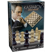 Kasparov KAS801 Wood Chess Set 36cm
