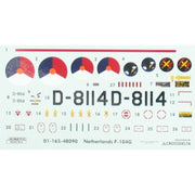 Kinetic 48090 1/48 F-104G Starfigher RNLAF