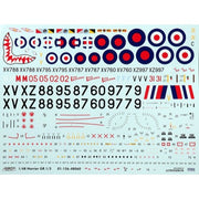 Kinetic 48139 1/48 Harrier GR3 Falklands 40th Anniversary includes Royal Navy Tow Tractor