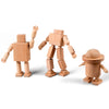 Kid Made Modern 530 Wooden Robots Kit
