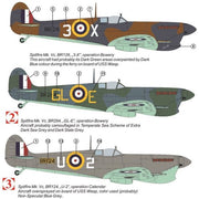KP Models 0121 1/72 Supermarine Spitfire Mk.VC Four Barrels over Malta