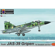 KP Models 0162 1/72 JAS-39 Gripen In Swedish Service Plastic Model Kit