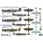 KP Models 0167 1/72 Spitfire Mk.IX Spitfire Stars
