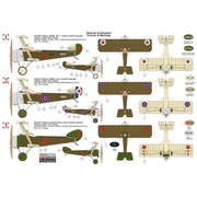 KP Models 0182 1/72 Sopwith Triplane Russian