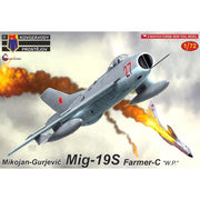 KP Models 0187 1/72 MiG-19S Farmer-C ‚ÄûWarsaw Pact Plastic Model Kit