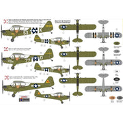 KP Models 0190 1/72 Piper L-4 Grasshopper w/Bazookas Plastic Model Kit