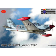 KP Models 0209 1/72 SIAI SF-260D Over USA Plastic Model Kit