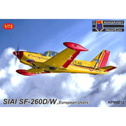 KP Models 0212 1/72 SIAI SF-260D/W European Users Plastic Model Kit
