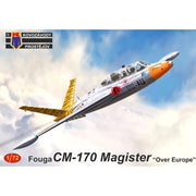 KP Models 0242 1/72 Fouga CM-170 Magister Over Europe Plastic Model Kit