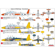 KP Models 0243 1/72 Fouga CM-170 Magister Over Israel