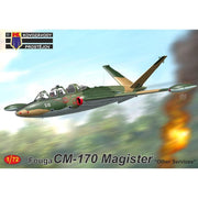 KP Models 0244 1/72 Fouga CM-170 Magister Other Services Plastic Model Kit
