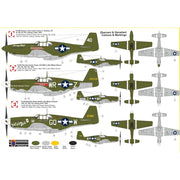 KP Models 0245 1/72 P-51B Mustang Aces