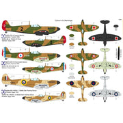 KP Models 0277 1/72 Supermarine Spitfire Mk.Ia Export and Egypt