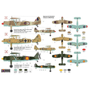 KP Models 0337 1/72 Henschel Hs 126B-1 Mediterranean Including 450SQN RAAF