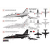 KP Models 0345 1/72 Leonardo M-345