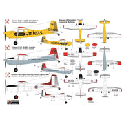 KP Models 0370 1/72 Cessna C-180 Special Markings inc Australian