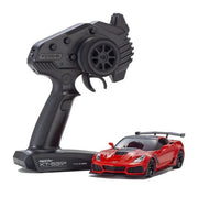Kyosho 32334R Mini-Z RWD MR-03 Readyset Chevrolet Corvette ZR1 RC Car Torch Red