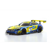 Kyosho 1/24 Mini-Z RWD MR-03 Readyset Mercedes-AMG GT3 No.5 24H Nurburgring Blue/Yellow 32345BLY