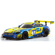 Kyosho 1/24 Mini-Z RWD MR-03 Readyset Mercedes-AMG GT3 No.5 24H Nurburgring Blue/Yellow 32345BLY