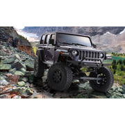 Kyosho 32521GM 1/24 MINI-Z 4x4 MX-01 Readyset Jeep Wrangler Unlimited Rubicon (Granite Crystal)