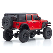 Kyosho 32521R 1/24 Mini-Z 4x4 MX-01 Jeep Wrangler Unlimited Rubicon Firecracker Red