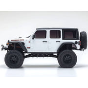 Kyosho 32521W 1/24 MINI-Z 4x4 MX-01 Readyset Jeep Wrangler Unlimited Rubicon Bright White