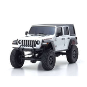 Kyosho 32521W 1/24 MINI-Z 4x4 MX-01 Readyset Jeep Wrangler Unlimited Rubicon Bright White