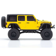Kyosho 32521Y 1/24 Mini-Z 4x4 MX-01 Jeep Wrangler Unlimited Rubicon Hellayella