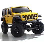Kyosho 32521Y 1/24 Mini-Z 4x4 MX-01 Jeep Wrangler Unlimited Rubicon Hellayella
