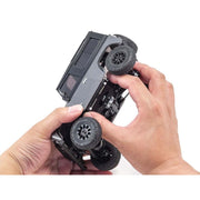 Kyosho 32526GM 1/24 Mini-Z 4x4 MX-01 Readyset Land Rover Defender RC Car Grey