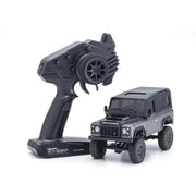 Kyosho 32526GM 1/24 Mini-Z 4x4 MX-01 Readyset Land Rover Defender RC Car Grey