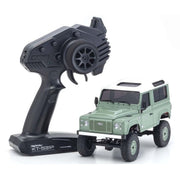 Kyosho 32527GR 1/24 Mini-Z 4x4 MX-01 Readyset Land Rover Defender RC Car Green