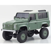 Kyosho 32527GR 1/24 Mini-Z 4x4 MX-01 Readyset Land Rover Defender RC Car Green