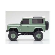 Kyosho 32527GR 1/24 Mini-Z 4x4 MX-01 Readyset Land Rover Defender RC Car Green