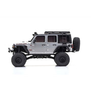 Kyosho 32528S Mini-Z 4x4 MX-01 Readyset Jeep Wrangler Unlimited Rubicon Silver