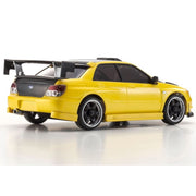 Kyosho 326620MY 1/24 Mini-Z AWD MA-020 Readyset Impreza with Aero Kit and CFRP Hood Metallic Yellow