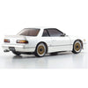 Kyosho 32622PW 1/24 Mini-Z AWD MA-020 Readyset Nissan Silvia Ks S13 with Aero Kit Pearl White