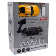 Kyosho 32626Y 1/24 Mini-Z AWD MA-020 Readyset Toyota GR Supra TRD Aero Version Yellow