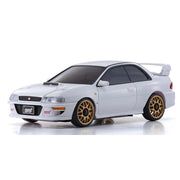 Kyosho 1/24 Mini-Z AWD MA-020 Readyset Subaru Impreza STi 22B White 32627W
