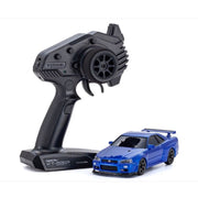 Kyosho 32629MB Mini-Z AWD MA-020 Readyset Nissan Skyline R34 GT-R V Spec II Nur Blue